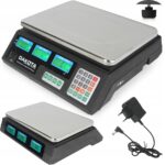 Waga Sklepowa Elektroniczna Magazynowa lcd 40kg/2g-2