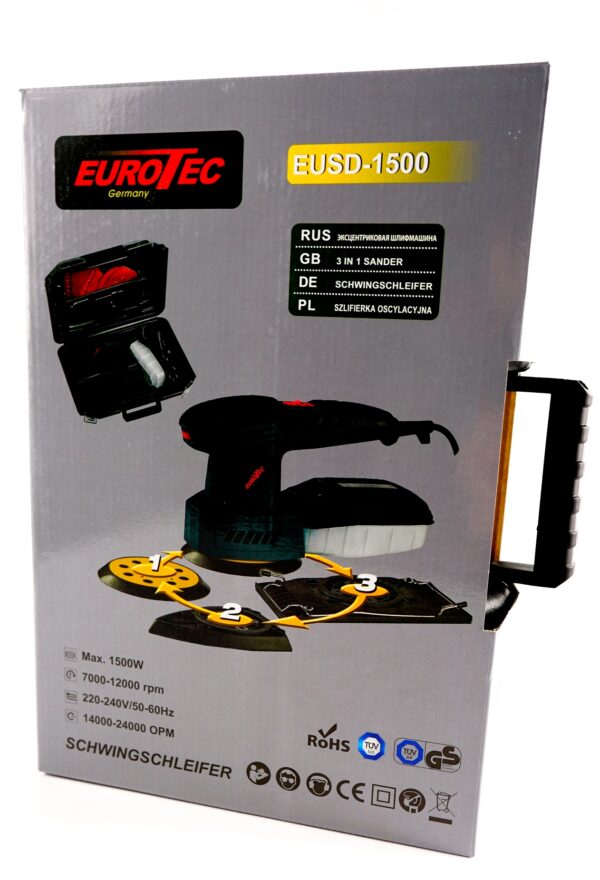 Szlifierka Oscylacyjna do Gipsu Drewna Mocna 1500w 4w1-2