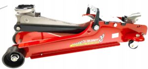 Podnosnik SAMOCHODOWY Zaba Lewarek 2,5T Guma NISKI-9