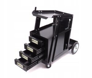 Wozek Spawalniczy do Spawarek + 4 Szuflady Polka na Butle-2