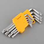 Klucze Torx Zestaw T10-t50 z Otworem Krotkie Silve-6