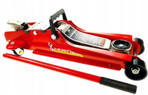 Podnosnik SAMOCHODOWY Zaba Lewarek 2,5T Guma NISKI-2