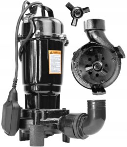 Pompa z Rozdrabniaczem i Dodatkowym Nozem na 2cale