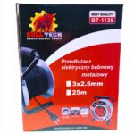 Przedluzacz Bebnowy Ogrodowy 25 m 4 Szt. Gniazd z Szybka Ladowarka usb-13