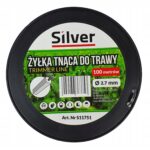 Zylka Tnaca Wzmocniona Zbrojona Silver 2,7mm 100m-2