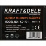 SZLIFIERKA TASMOWA TALERZOWA STOLOWA CZOLOWA 550W-8