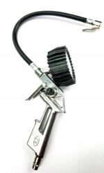 Pistolet do Pompowania kol z Manometrem 15 bar tir-3
