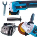 Szlifierka Katowa Akumulatorowa z Regulacja Obrotow 24v 5ah 125mm-9