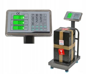 Waga Magazynowa Sklepowa Przemyslowa Platformowa Elektroniczna lcd 150kg-7