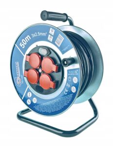 Przedluzacz Bebnowy Rangers 4-gnizda Wodoodporny z Uziemieniem 50m-2