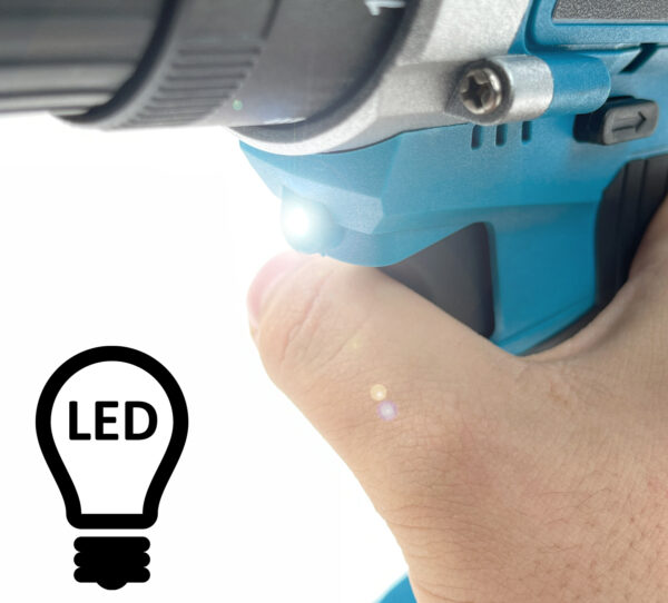 WIERTARKO WKRETARKA LI-ION 21V LED BITY FULL OPCJA-13