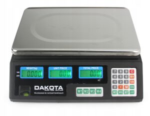 Waga Sklepowa Elektroniczna Magazynowa lcd 40kg/2g-3