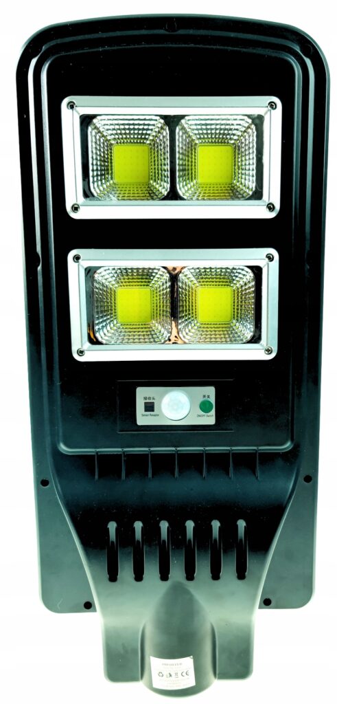 Lampa Solarna Uliczna led 240w Czujnik Ruchu Pilot-5