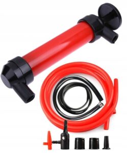 Pompka Reczna 4w1 do Spuszczania Paliwa Oleju Wody-2