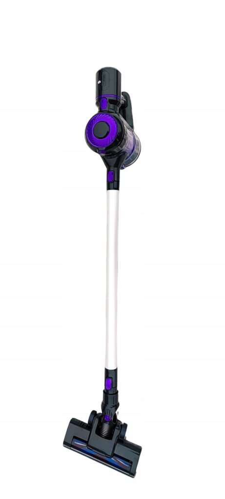 Odkurzacz Bezprzewodowy Pionowy Bezworkowy Cyklonowy Tryb Turbo +3 Nakladki-6