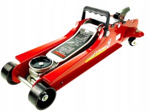 Podnosnik SAMOCHODOWY Zaba Lewarek 2,5T Guma NISKI-5