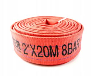 waz Strazacki 2″ 30m Bardzo Gruby Gumowany-4