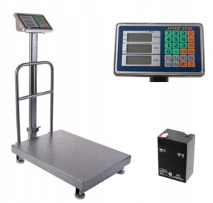 Waga Przemyslowa Magazynowa 300kg Elektroniczna Duza Platforma led Bateria-13