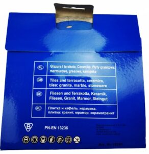 Tarcza Diamentowa z Nasypem Ciaglym 180×1,6×25,4mm-3