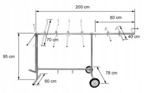 Stojak, Wozek Lakierniczy Obrotowy-2
