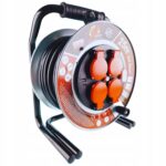 Przedluzacz Bebnowy Ogrodowy 25 m 4 Szt. Gniazd z Szybka Ladowarka usb-14