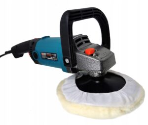 Polerka Samochodowa Szlifierka +4gabki Pasta Filc-12
