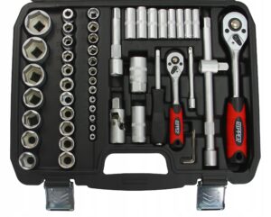 KLUCZE NASADOWE ZESTAW 108 TORX IMBUS GRZECHOTKA BT-6008 WALIZKA - obrazek 12