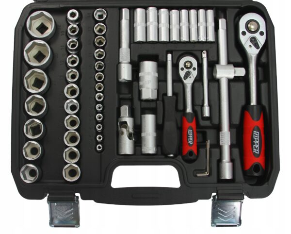 KLUCZE NASADOWE ZESTAW 108 TORX IMBUS GRZECHOTKA BT-6008 WALIZKA