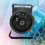 NAGRZEWNICA ELEKTRYCZNA FARELKA DMUCHAWA GRZEJNIK TERMOSTAT MOC 2000W 2KW - obrazek 6