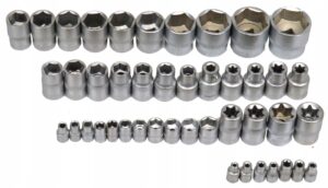 KLUCZE NASADOWE ZESTAW 108 TORX IMBUS GRZECHOTKA BT-6008 WALIZKA - obrazek 5