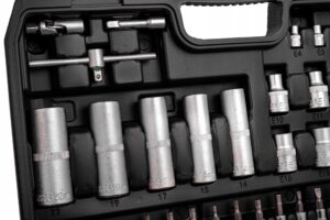 KLUCZE NASADOWE ZESTAW 108 TORX IMBUS GRZECHOTKA BT-6008 WALIZKA - obrazek 3