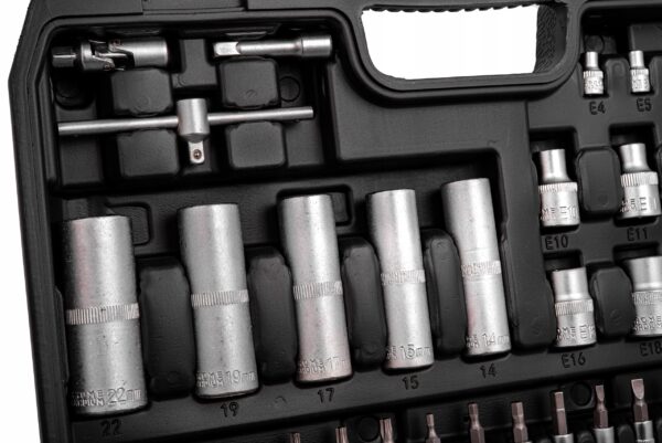 KLUCZE NASADOWE ZESTAW 108 TORX IMBUS GRZECHOTKA BT-6008 WALIZKA