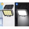 Lampa uliczna Hi SHEEN 400 W 3200 lm zasilanie solarne
