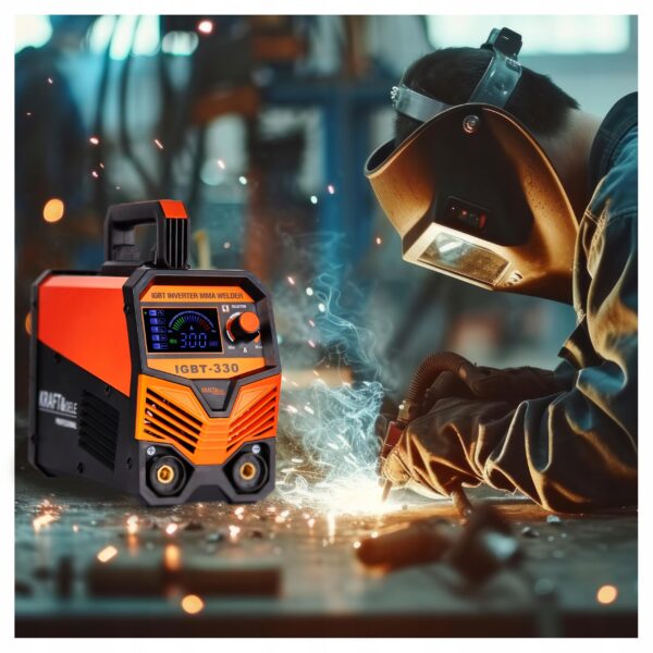 SPAWARKA INWERTOROWA INWERTEROWA MMA TIG LCD 330A IGBT HOT START ANTI STICK