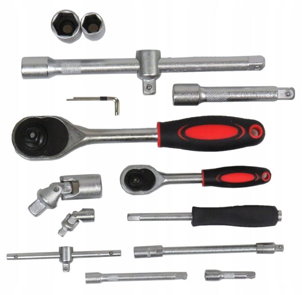 KLUCZE NASADOWE ZESTAW 108 TORX IMBUS GRZECHOTKA BT-6008 WALIZKA