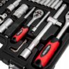 KLUCZE NASADOWE ZESTAW 108 TORX IMBUS GRZECHOTKA BT-6008 WALIZKA
