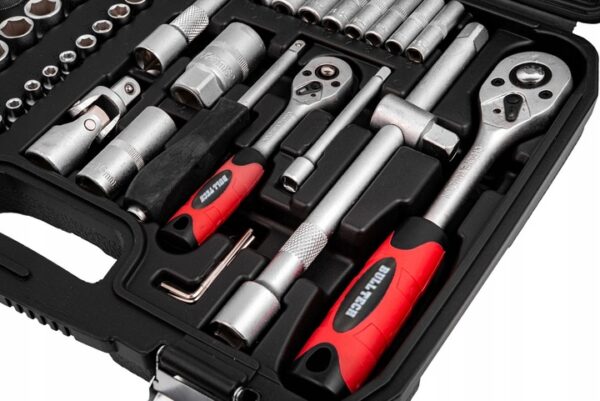 KLUCZE NASADOWE ZESTAW 108 TORX IMBUS GRZECHOTKA BT-6008 WALIZKA