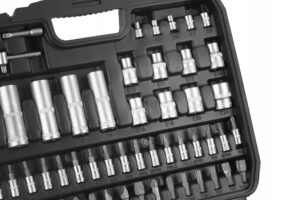KLUCZE NASADOWE ZESTAW 108 TORX IMBUS GRZECHOTKA BT-6008 WALIZKA - obrazek 8