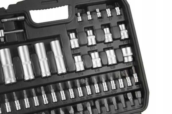 KLUCZE NASADOWE ZESTAW 108 TORX IMBUS GRZECHOTKA BT-6008 WALIZKA
