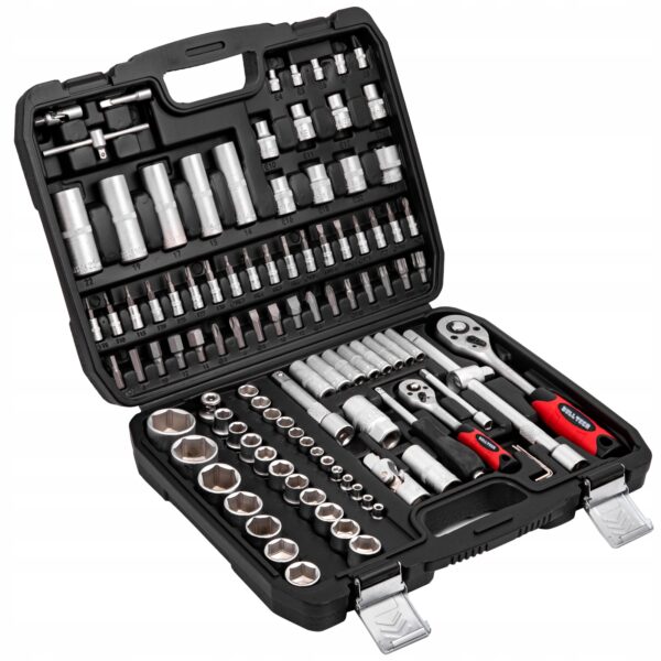 KLUCZE NASADOWE ZESTAW 108 TORX IMBUS GRZECHOTKA BT-6008 WALIZKA