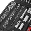 KLUCZE NASADOWE ZESTAW 108 TORX IMBUS GRZECHOTKA BT-6008 WALIZKA