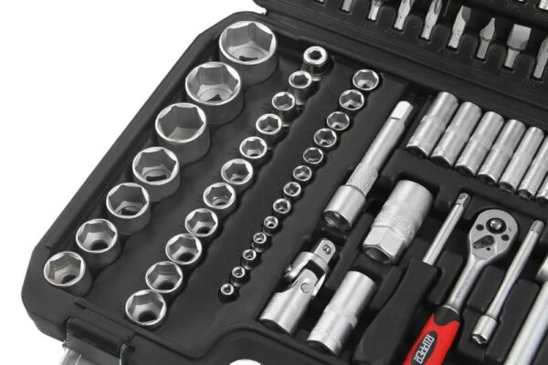 KLUCZE NASADOWE ZESTAW 108 TORX IMBUS GRZECHOTKA BT-6008 WALIZKA