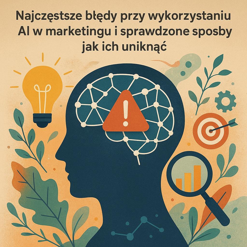 Najczęstsze błędy przy wykorzystaniu AI w marketingu i sprawdzone sposoby jak ich uniknąć