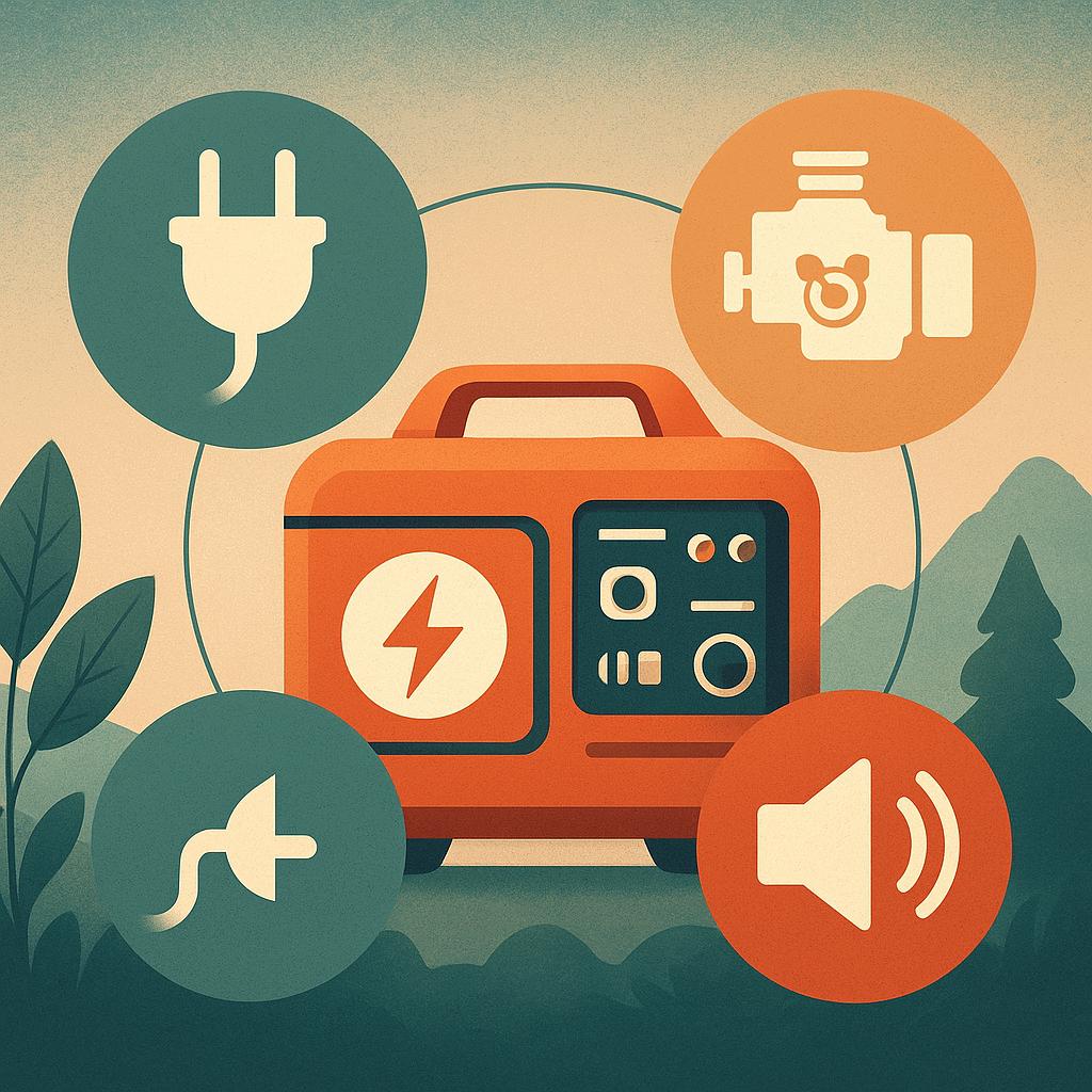 Kluczowe parametry przy wyborze inwerterowego agregatu prądotwórczego moc, rodzaj silnika, poziom hałasu