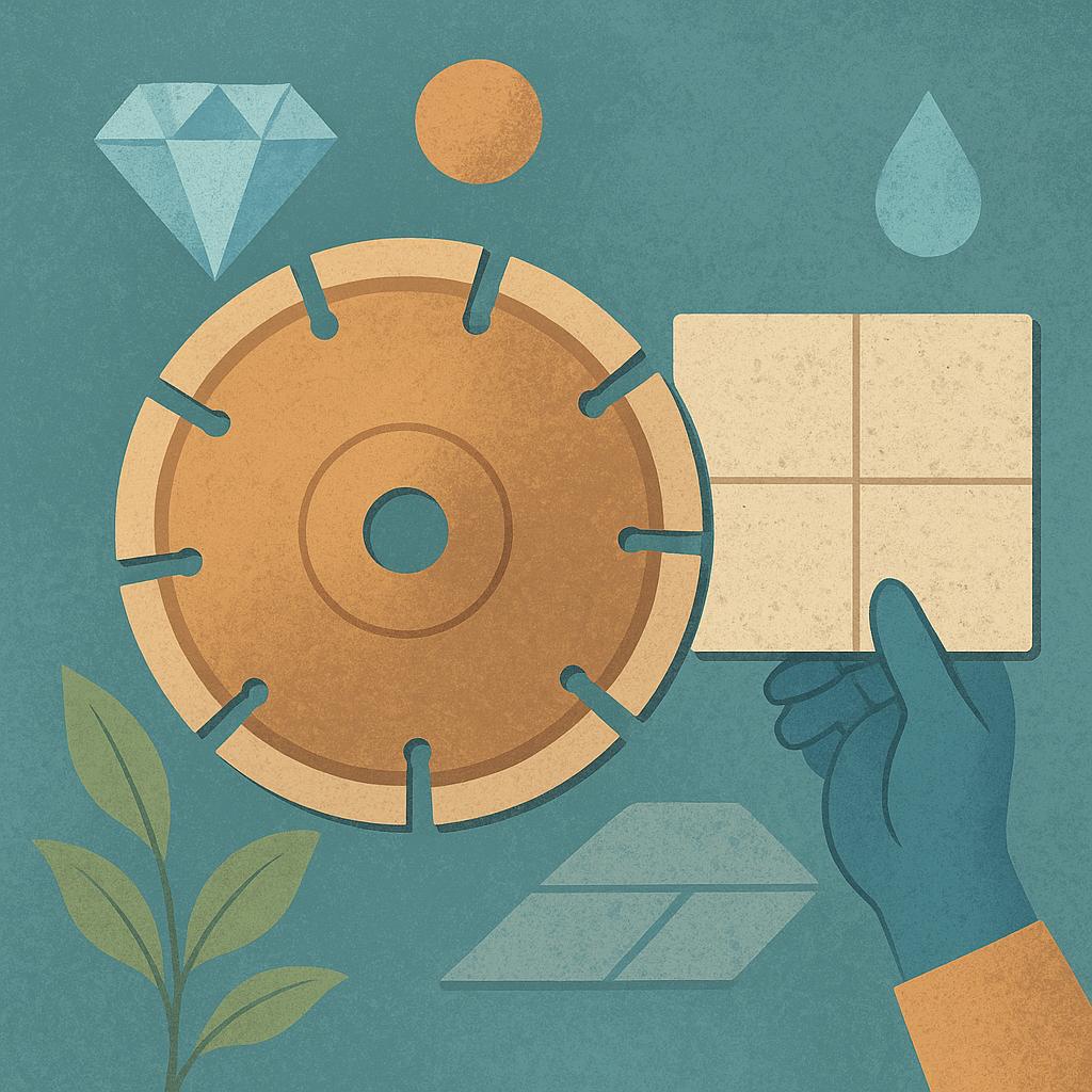 Dobór tarczy diamentowej do rodzaju płytki i planowanego cięcia