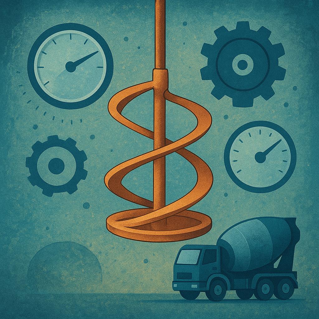 Jak dobrać moc, prędkość obrotową i typ mieszadła do konkretnych mieszanek betonowych