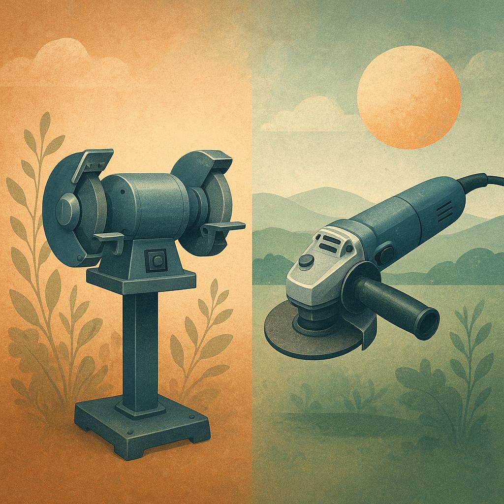 Kiedy stojak jest naprawdę potrzebny a kiedy wystarczy „goła” szlifierka