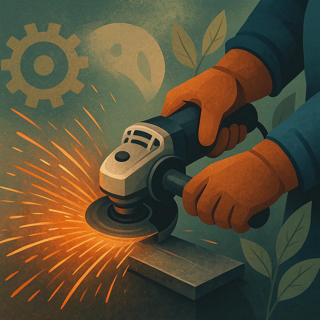 Bezpieczne i efektywne techniki cięcia metalu szlifierką krok po kroku