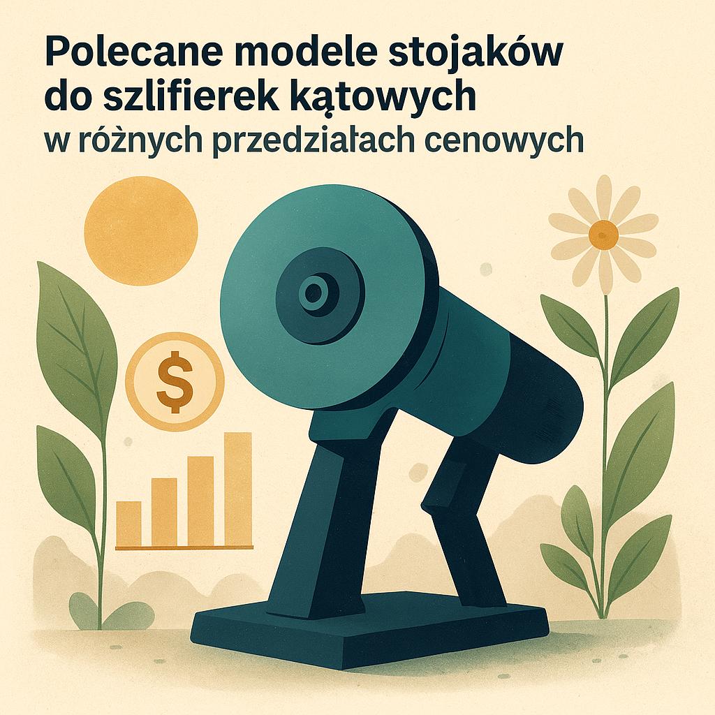 Polecane modele stojaków do szlifierek kątowych w różnych przedziałach cenowych