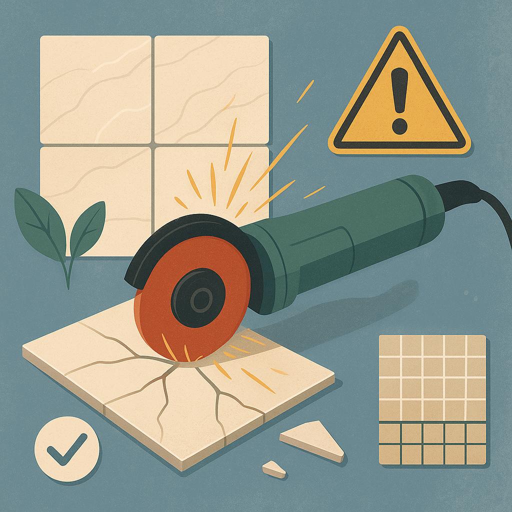 Najczęstsze błędy przy cięciu płytek szlifierką i sprawdzone sposoby ich uniknięcia